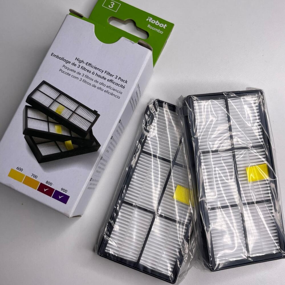 2 Pieces — HEPA, High-Efficiency Filters — iRobot Roomba 800 & 900 Series — NEW!